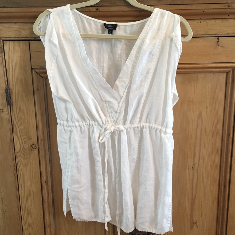 Talbots linen shirt